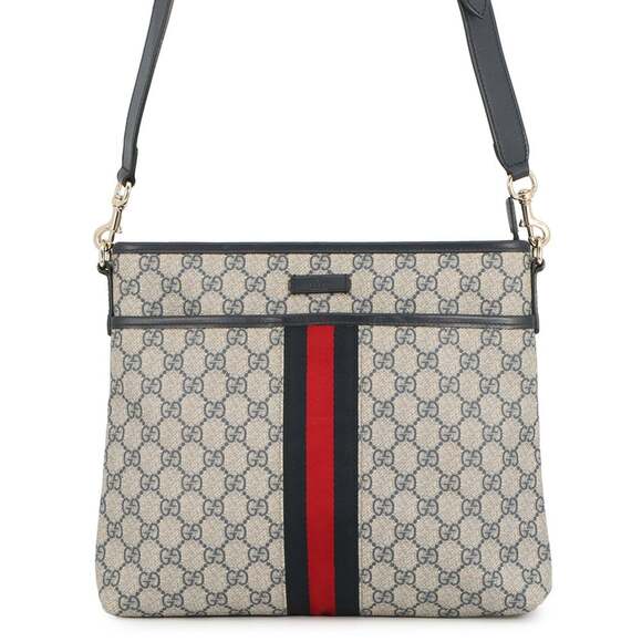 Gucci Handbags - GUCCI Cream Leather Shoulder Bag